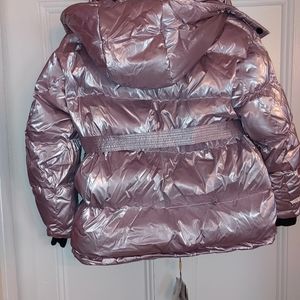 Jazzevar Hooded Puffer Jacket, size Small, color Alto